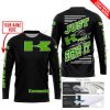 PREMIUM JUST FCKN GONNA SEND IT – CUSTOM NAME – KAWASAKI - BLACK V1 - JERSEY