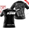 PREMIUM JUST FCKN GONNA SEND IT – CUSTOM NAME – KTM - BLACK V1 - T-SHIRT