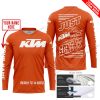 PREMIUM JUST FCKN GONNA SEND IT – CUSTOM NAME – KTM - ORANGE - JERSEY