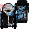 PREMIUM JUST FCKN GONNA SEND IT – CUSTOM NAME – POLARIS - BLACK V1 - FLEECE ZIP HOODIE
