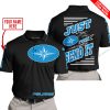 PREMIUM JUST FCKN GONNA SEND IT – CUSTOM NAME – POLARIS - BLACK V1 - POLO SHIRT