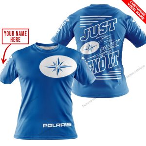 PREMIUM JUST FCKN GONNA SEND IT – CUSTOM NAME – POLARIS - BLUE - T-SHIRT