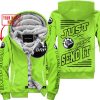 PREMIUM JUST FCKN GONNA SEND IT – CUSTOM NAME – SEA DOO - GREEN 1 - FLEECE ZIP HOODIE