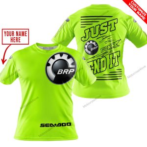 PREMIUM JUST FCKN GONNA SEND IT – CUSTOM NAME – SEA DOO - NEON - T-SHIRT