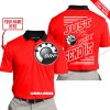 PREMIUM JUST FCKN GONNA SEND IT – CUSTOM NAME – SEA DOO - RED - POLO SHIRT