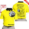 PREMIUM JUST FCKN GONNA SEND IT – CUSTOM NAME – SEA DOO - YELLOW - POLO SHIRT