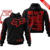 MX DAD - PERSONALISED GIFTS FOR CHILDREN & ADULTS - FOX RACING - RED BLACK