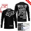 MX DAD - PERSONALISED GIFTS FOR CHILDREN & ADULTS - FOX RACING - WHITE - JERSEY