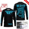 MX DAD - PERSONALISED GIFTS FOR CHILDREN & ADULTS - FLY RACING - SKY BLUE - JERSEY