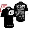 MX DAD - PERSONALISED GIFTS FOR CHILDREN & ADULTS - GAS GAS - WHITE - BUTTON SHIRT