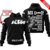 MX DAD - PERSONALISED GIFTS FOR CHILDREN & ADULTS - KTM - BLACK WHITE