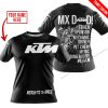 MX DAD - PERSONALISED GIFTS FOR CHILDREN & ADULTS - KTM - WHITE - T-SHIRT