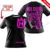 MX DAD - PERSONALISED GIFTS FOR CHILDREN & ADULTS - HUSQVARNA - BLACK PINK - T-SHIRT
