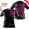 MX DAD - PERSONALISED GIFTS FOR CHILDREN & ADULTS - HUSQVARNA - BLACK PINK 1 - T-SHIRT