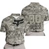 LIMITED EDITION PRODUCTS  - US ARMY - FOX RACING - CUSTOM NAME - POLO SHIRT