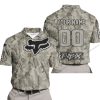 LIMITED EDITION PRODUCTS  - US ARMY V2 - FOX RACING - CUSTOM NAME - POLO SHIRT