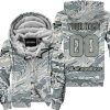 LIMITED EDITION PRODUCTS - US AIR PORCE - ALPINESTARS RACING - CUSTOM NAME - FLEECE ZIP HOODIE