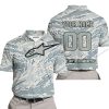 LIMITED EDITION PRODUCTS - US AIR PORCE - ALPINESTARS RACING - CUSTOM NAME - POLO SHIRT