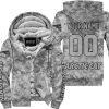 LIMITED EDITION PRODUCTS  - US ARMY V1 - ARCTIC-CAT RACING - CUSTOM NAME - FLEECE ZIP HOODIE