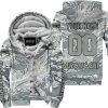LIMITED EDITION PRODUCTS - US AIR PORCE - ARCTIC-CAT RACING - CUSTOM NAME - FLEECE ZIP HOODIE
