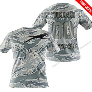 LIMITED EDITION PRODUCTS - US AIR PORCE - ARCTIC-CAT RACING - CUSTOM NAME - T-SHIRT