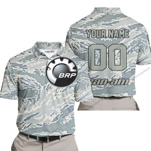 LIMITED EDITION PRODUCTS  - US AIR PORCE - CAN AM RACING - CUSTOM NAME - POLO SHIRT