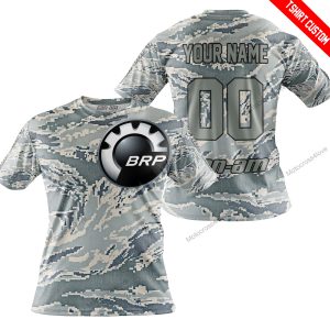 LIMITED EDITION PRODUCTS  - US AIR PORCE - CAN AM RACING - CUSTOM NAME - T-SHIRT