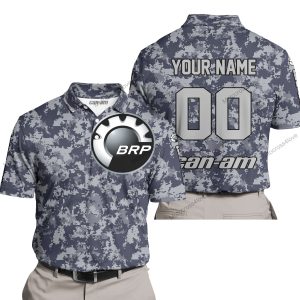 LIMITED EDITION PRODUCTS  - US NAVY - CAN AM RACING - CUSTOM NAME - POLO SHIRT
