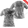 LIMITED EDITION PRODUCTS  - US ARMY V1 - FLY RACING - CUSTOM NAME - T-SHIRT