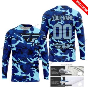 LIMITED EDITION PRODUCTS  - US NAVY V1 - FLY RACING - CUSTOM NAME - JERSEY