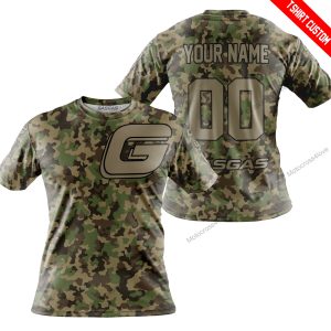 LIMITED EDITION PRODUCTS  - US ARMY V3 - GAS GAS RACING - CUSTOM NAME - T-SHIRT