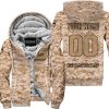 LIMITED EDITION PRODUCTS  - US MARINE - GAS GAS RACING - CUSTOM NAME - FLEECE ZIP HOODIE