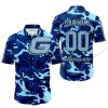 LIMITED EDITION PRODUCTS  - US NAVY V1 - GAS GAS RACING - CUSTOM NAME - BUTTON SHIRT