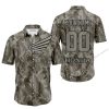 LIMITED EDITION PRODUCTS  - US ARMY V2 - HONDA RACING - CUSTOM NAME - BUTTON SHIRT