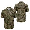 LIMITED EDITION PRODUCTS  - US ARMY V3 - HONDA RACING - CUSTOM NAME - BUTTON SHIRT