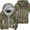 LIMITED EDITION PRODUCTS  - US ARMY V3 - HONDA RACING - CUSTOM NAME - FLEECE ZIP HOODIE