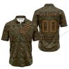 LIMITED EDITION PRODUCTS  - US MARINE V1 - HONDA RACING - CUSTOM NAME - BUTTON SHIRT