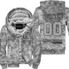 LIMITED EDITION PRODUCTS - US ARMY V1 - HUSQVARNA RACING - CUSTOM NAME - FLEECE ZIP HOODIE