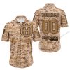 LIMITED EDITION PRODUCTS - US MARINE - HUSQVARNA RACING - CUSTOM NAME - BUTTON SHIRT