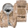 LIMITED EDITION PRODUCTS - US MARINE - HUSQVARNA RACING - CUSTOM NAME - FLEECE ZIP HOODIE