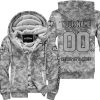 LIMITED EDITION PRODUCTS  - US ARMY V1 - KTM RACING - CUSTOM NAME - FLEECE ZIP HOODIE