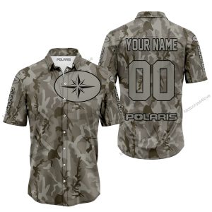LIMITED EDITION PRODUCTS  - US ARMY V2 - POLARIS RACING - CUSTOM NAME - BUTTON SHIRT