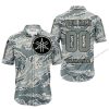 LIMITED EDITION PRODUCTS - US AIR PORCE - YAMAHA RACING - CUSTOM NAME - BUTTON SHIRT