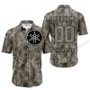 LIMITED EDITION PRODUCTS - US ARMY V2 - YAMAHA RACING - CUSTOM NAME - BUTTON SHIRT