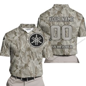 LIMITED EDITION PRODUCTS - US ARMY V2 - YAMAHA RACING - CUSTOM NAME - POLO SHIRT