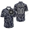 LIMITED EDITION PRODUCTS - US NAVY - YAMAHA RACING - CUSTOM NAME - BUTTON SHIRT