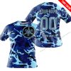 LIMITED EDITION PRODUCTS - US NAVY V1 - YAMAHA RACING - CUSTOM NAME - T-SHIRT