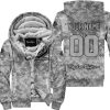 LIMITED EDITION PRODUCTS - US ARMY V1 - TROY LEE DESIGNS RACING - CUSTOM NAME - FLEECE ZIP HOODIE