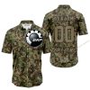LIMITED EDITION PRODUCTS - US ARMY V3 - SKI DOO RACING - CUSTOM NAME - BUTTON SHIRT