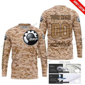 LIMITED EDITION PRODUCTS - US MARINE - SKI DOO RACING - CUSTOM NAME - JERSEY
